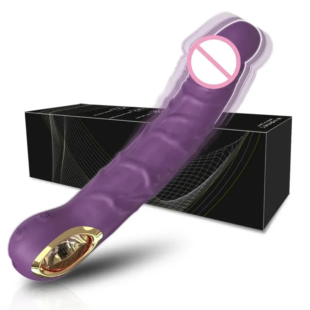 G Spot Vibrator Realistic Dildo Vibrator-0