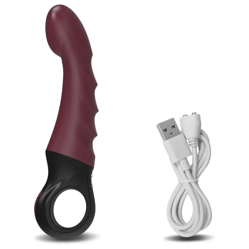 Silicone Dual Vibration G-Spot Rabbit Vibrator-6